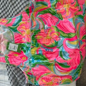 Lilly Pulitzer Bright Floral Top